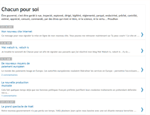Tablet Screenshot of chacun-pour-soi.blogspot.com