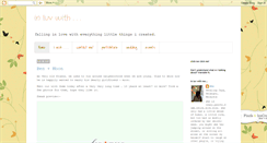 Desktop Screenshot of inluvwith.blogspot.com