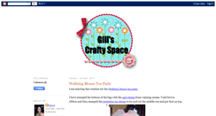 Desktop Screenshot of gillscraftyspace.blogspot.com