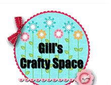 Tablet Screenshot of gillscraftyspace.blogspot.com