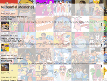 Tablet Screenshot of millennialmemories.blogspot.com