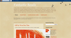 Desktop Screenshot of ali-fantasticreads.blogspot.com