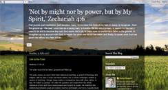 Desktop Screenshot of notbymightnorbypower.blogspot.com