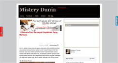 Desktop Screenshot of mistery-dunia.blogspot.com