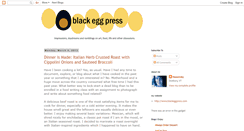 Desktop Screenshot of blackeggpress.blogspot.com