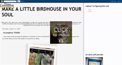 Desktop Screenshot of makealittlebirdhouseinyoursoul.blogspot.com