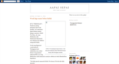 Desktop Screenshot of aapaisepai.blogspot.com