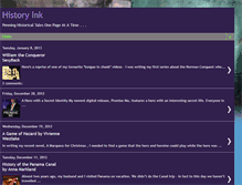 Tablet Screenshot of historyink.blogspot.com