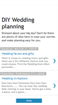 Mobile Screenshot of diy-wedding-planning.blogspot.com