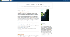 Desktop Screenshot of mychaotichome.blogspot.com