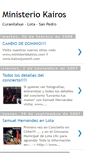 Mobile Screenshot of ministerio-kairos.blogspot.com