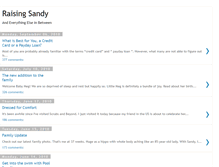 Tablet Screenshot of lilsandy.blogspot.com