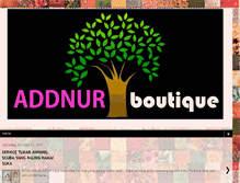 Tablet Screenshot of addnurshop.blogspot.com