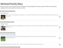 Tablet Screenshot of dicksfamilydiary.blogspot.com