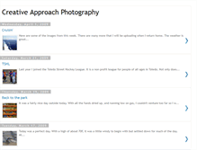 Tablet Screenshot of creativeapproachphotography.blogspot.com