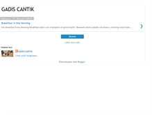 Tablet Screenshot of gadiscantikku.blogspot.com