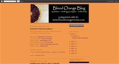 Desktop Screenshot of bloodorangereview.blogspot.com