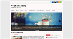 Desktop Screenshot of celotehrembang.blogspot.com