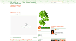 Desktop Screenshot of myheadmyheartmybelly.blogspot.com