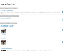 Tablet Screenshot of mariethacom.blogspot.com