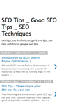 Mobile Screenshot of goodseotips.blogspot.com