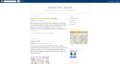 Desktop Screenshot of airquestblog.blogspot.com