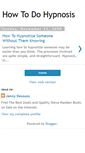 Mobile Screenshot of howtodohypnosisnow.blogspot.com