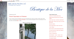 Desktop Screenshot of boutique-de-la-mer.blogspot.com