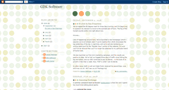 Desktop Screenshot of gdksoftware.blogspot.com