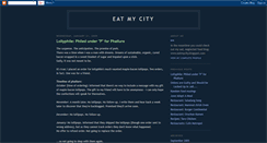 Desktop Screenshot of eatmycity.blogspot.com