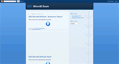 Desktop Screenshot of istructe-exam.blogspot.com