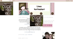 Desktop Screenshot of lineskortmakeri.blogspot.com