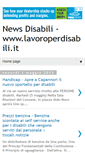 Mobile Screenshot of newsdisabili.blogspot.com