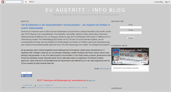 Desktop Screenshot of euaustritt.blogspot.com