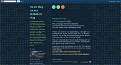 Desktop Screenshot of ourcockatielsblog.blogspot.com