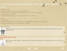 Tablet Screenshot of mesin-abon-resep-abon.blogspot.com