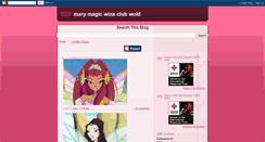 Desktop Screenshot of marymagicawinx.blogspot.com