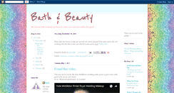 Desktop Screenshot of bathandbeauty411.blogspot.com