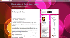 Desktop Screenshot of morangosecafecomleite.blogspot.com