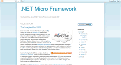 Desktop Screenshot of netmicroframework.blogspot.com