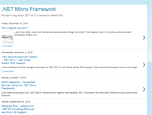 Tablet Screenshot of netmicroframework.blogspot.com