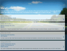 Tablet Screenshot of marathonranking.blogspot.com