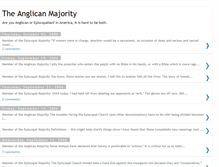 Tablet Screenshot of anglicanmajority.blogspot.com