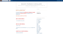 Desktop Screenshot of blocspaisoscatalans.blogspot.com