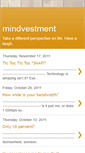 Mobile Screenshot of mindvestment.blogspot.com