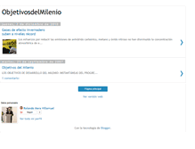 Tablet Screenshot of losobjetivosdelmilenio.blogspot.com