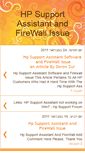 Mobile Screenshot of hp-firewall-issue.blogspot.com