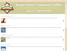 Tablet Screenshot of jeromeartists-davidson.blogspot.com