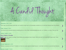 Tablet Screenshot of candidthought.blogspot.com