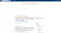 Desktop Screenshot of bc-fishing-lodges.blogspot.com